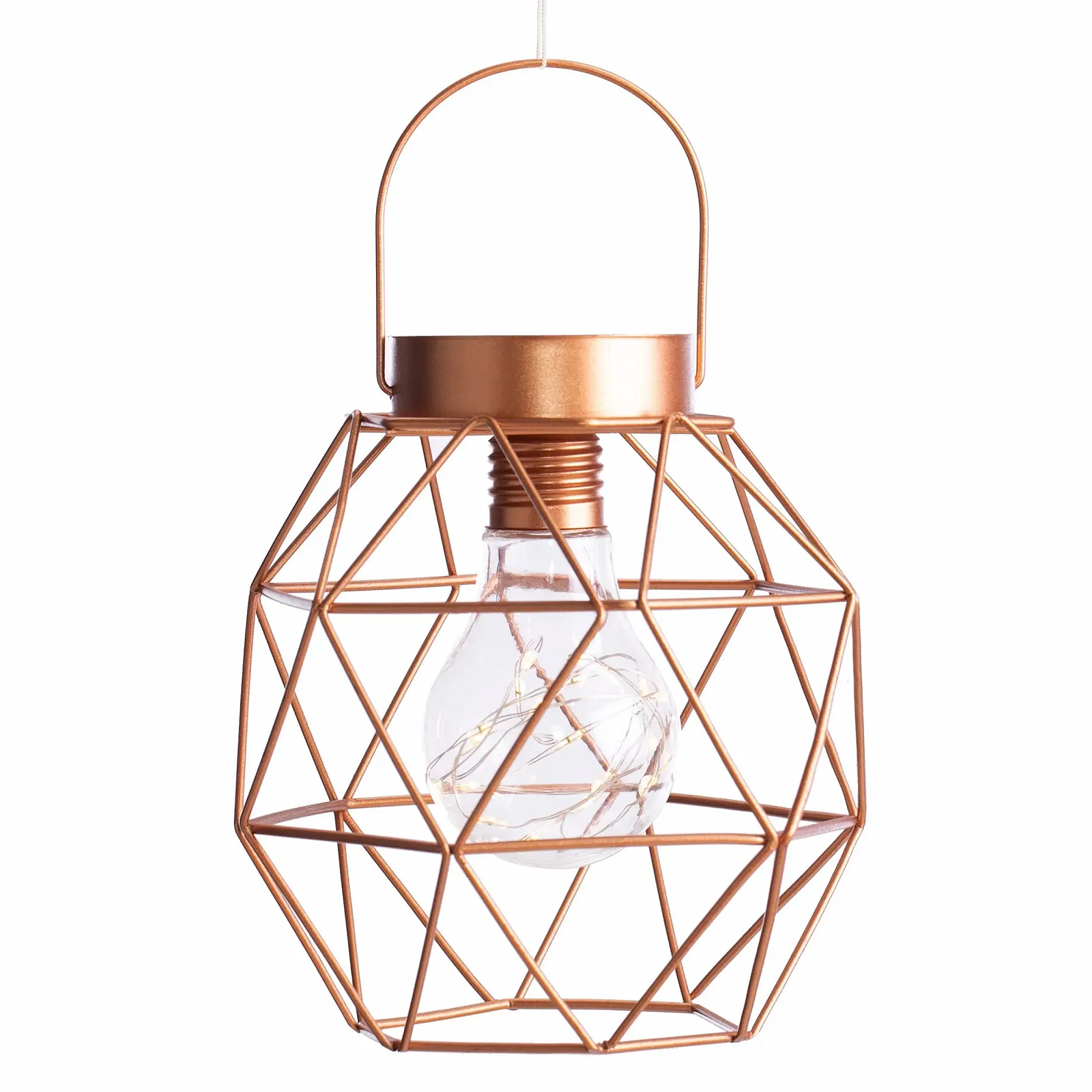 Настільна лампа DecoKing LED Metal Geometric Balbu Gold, фото №1