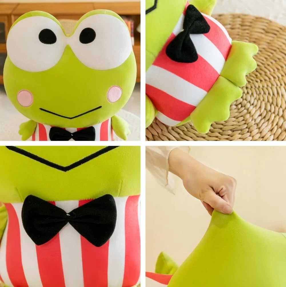 Плюшевая игрушка LAARNT 25 см Большие глаза лягушка Зеленый, фото №4 Плюшевая игрушка LAARNT 25 см Большие глаза лягушка Зеленый, фото №4