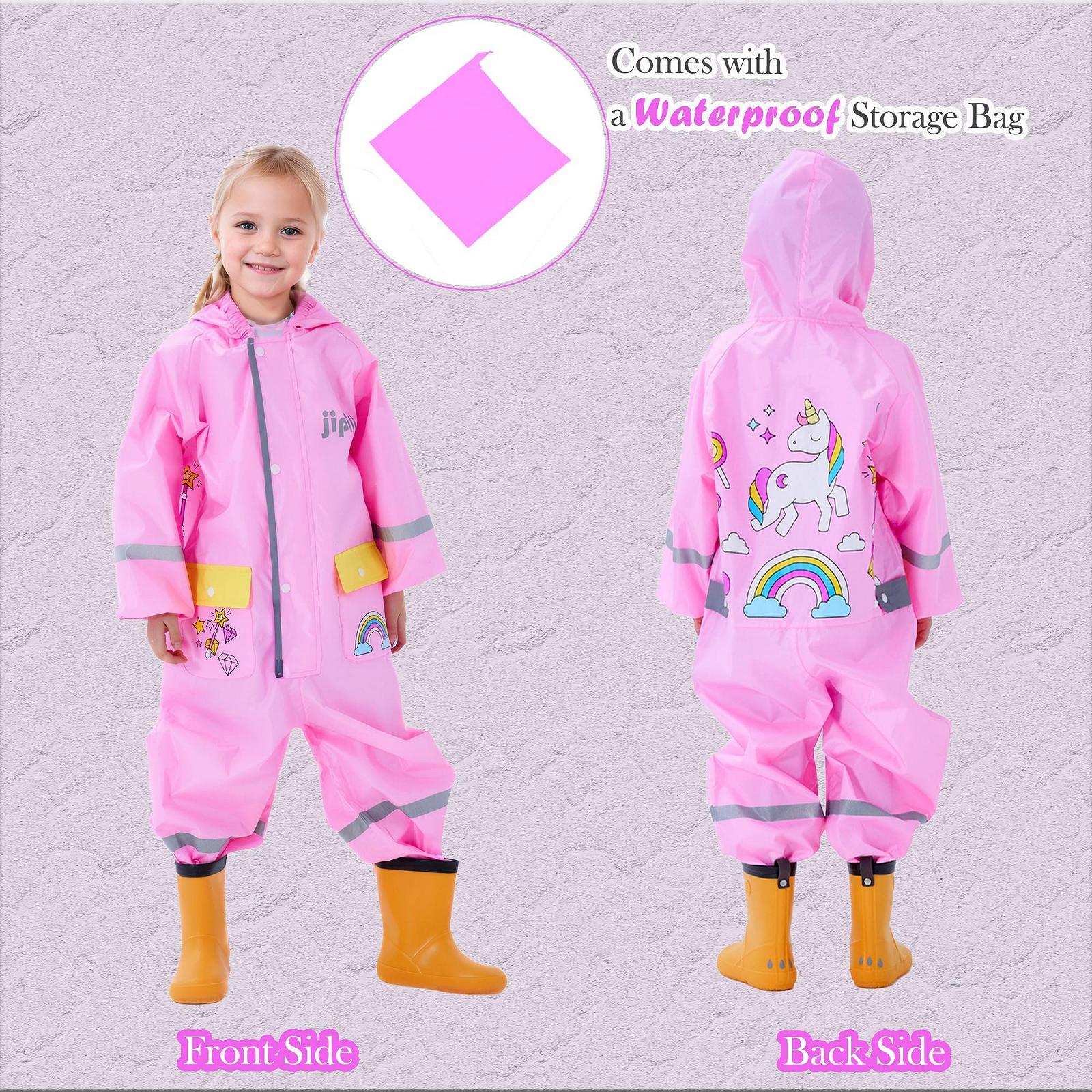 Дитячий дощовий комбінезон Vckrio для дівчат і хлопчиків, водонепроникний, фото №2 Дитячий дощовий комбінезон Vckrio для дівчат і хлопчиків, водонепроникний, фото №2