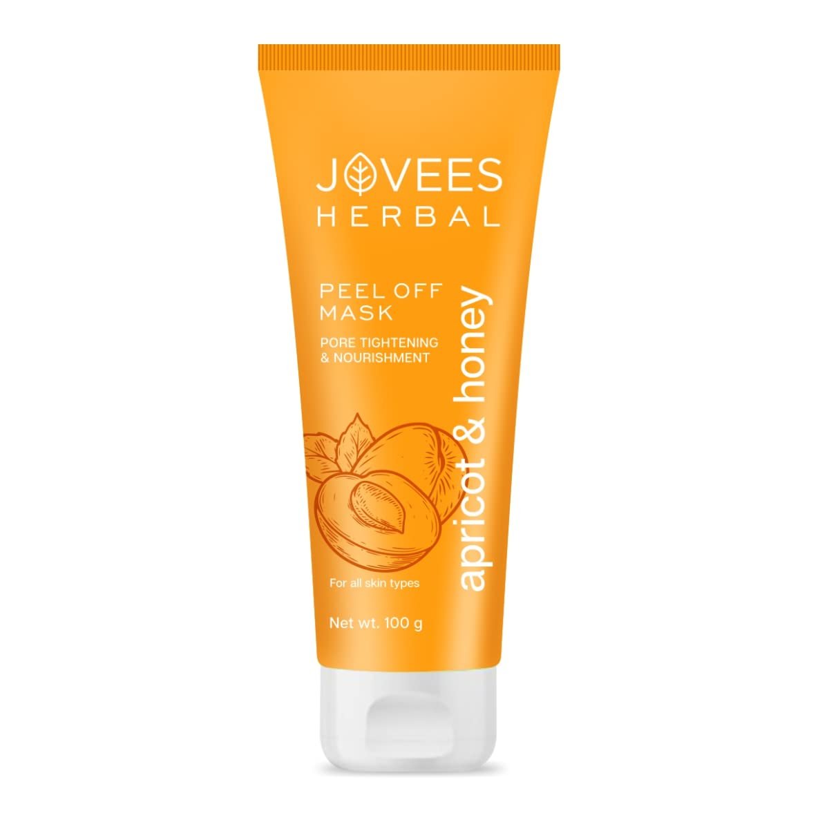 Маска для обличчя Jovees Apricot & Honey Peel Off 100г, фото №1