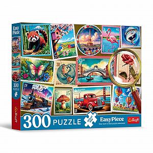 Купити Пазл Trefl EasyPiece Stamps 300 елементів 60x40 см - Фото 1 Пазл Trefl EasyPiece Stamps 300 елементів 60x40 см - Фото 1