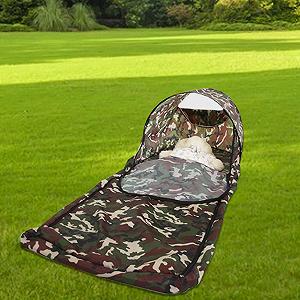 Палатка Schlafsack - Netz-Schlafsack-Abdeckung Парковая Антиподглядывающий водонепроницаемый Дизайн-сеть Легкая Водонепроницаемая Путешествия На открытом воздухе synthetic.ua - Фото 1