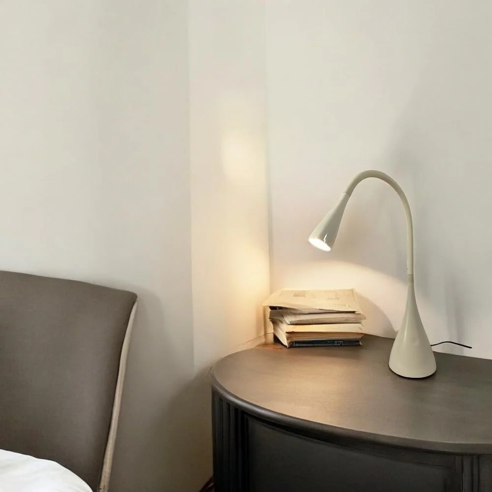 Настільна лампа Jonas 3.5 Вт 53 см Білий, фото №4