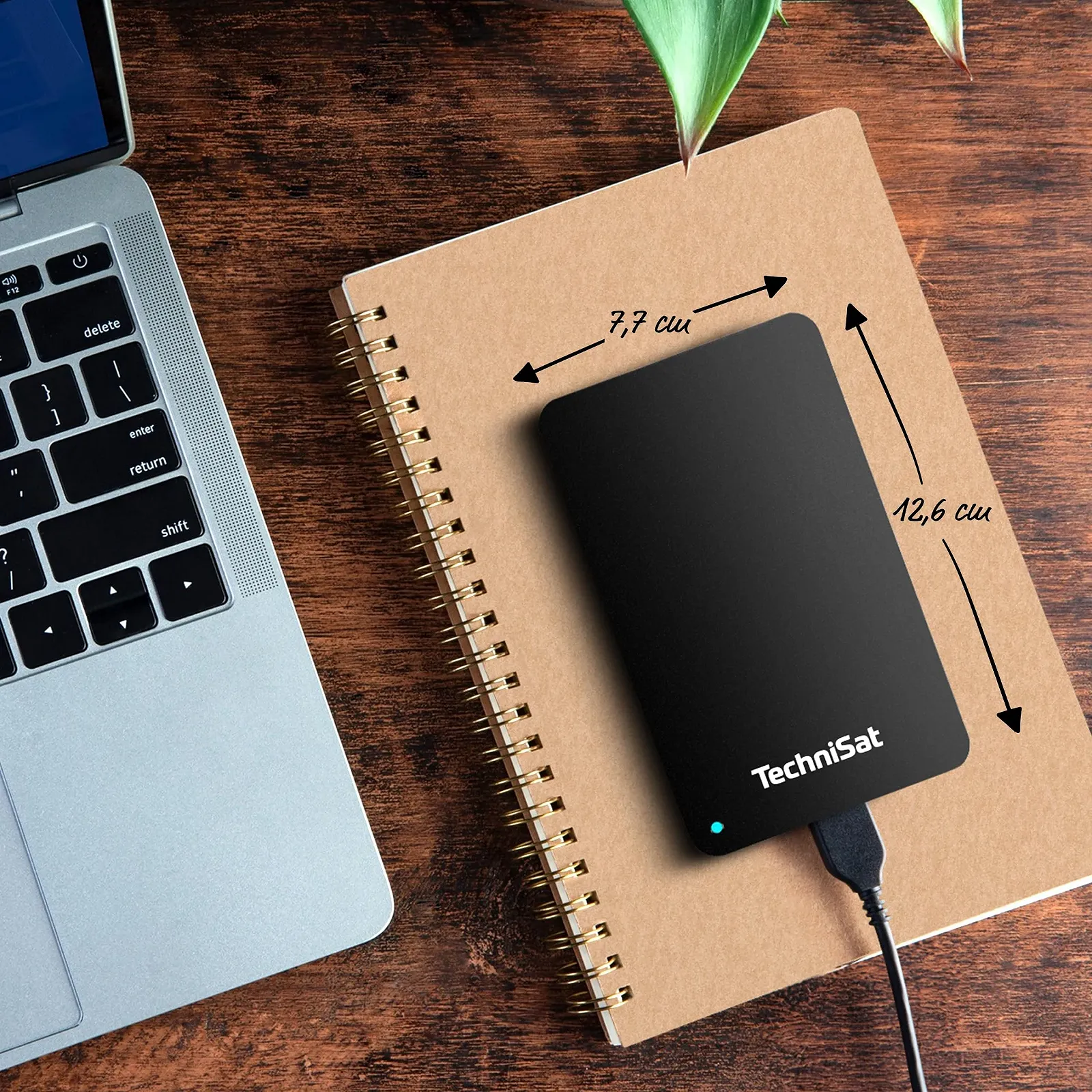 Внешний жесткий диск TechniSat Streamstore 24 1 TB 2.5" USB 3.2 LED, фото №5