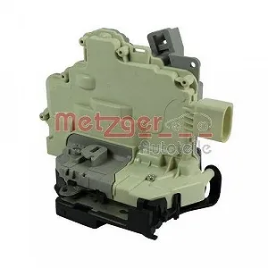 Замок двери METZGER 2314004 GREENPARTS для AUDI PORSCHE VW, передний правый synthetic.ua - Фото 1