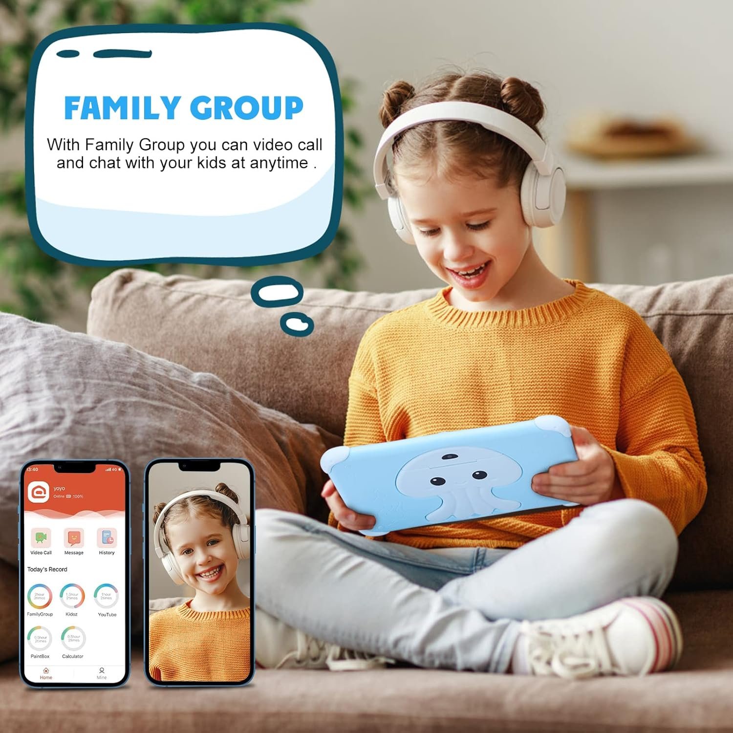 Планшет 8" YOUXD M12 2/32 ГБ 3G 4 ядра Android 11 Черный, фото №5 Планшет 8" YOUXD M12 2/32 ГБ 3G 4 ядра Android 11 Черный, фото №5