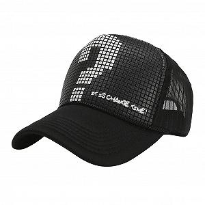 Бейсболка с двухлинейными пайетками унисекс регулируемая - Фото 1