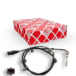 Датчик температуры отработавших газов FEBI BILSTEIN 100824 для OPEL VAUXHALL CHEVROLET - Фото 1