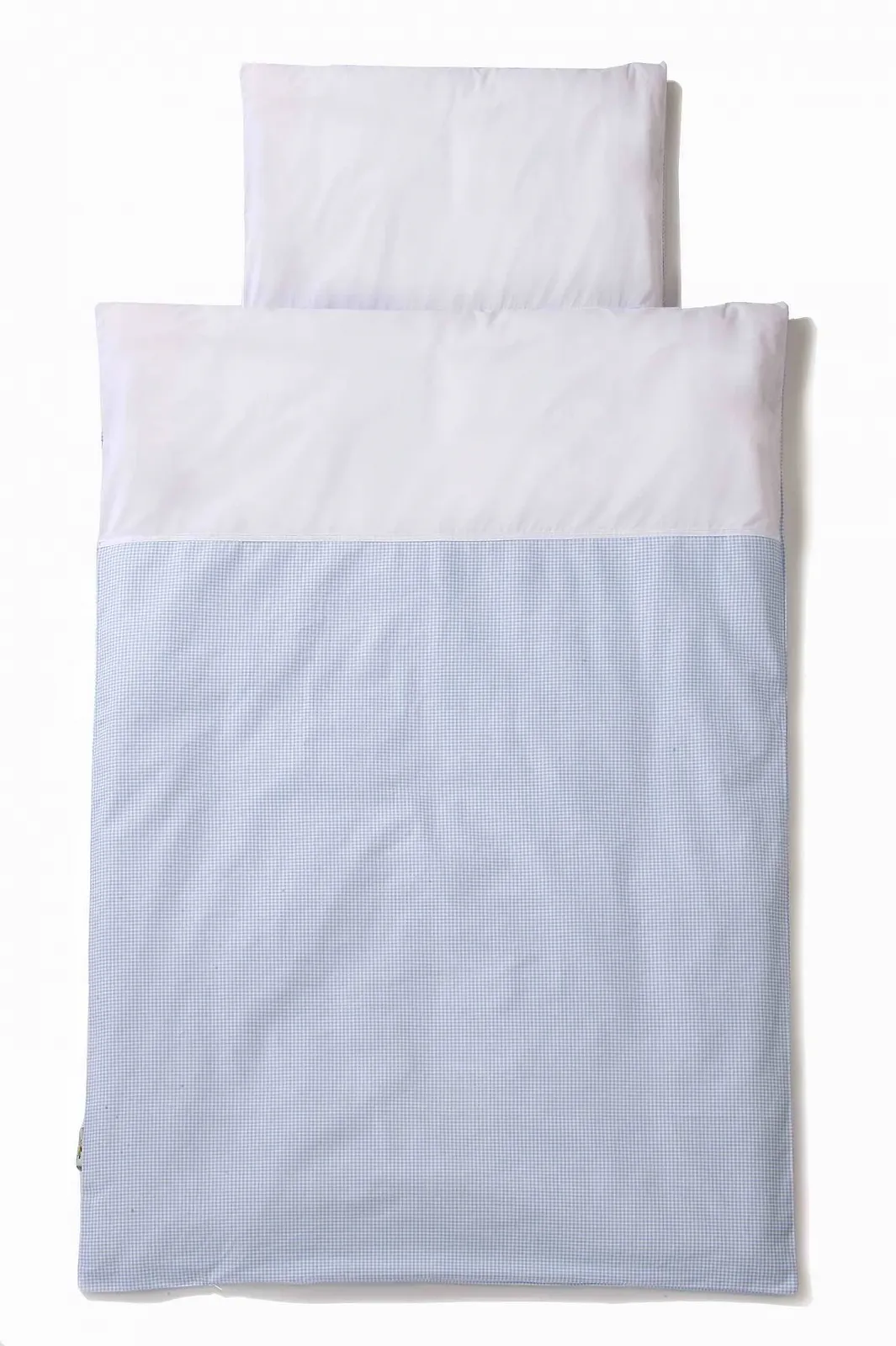 Постельное белье Easy Baby 80 x 80 cm and 35 x 40 cm Vichy Blue, фото №1