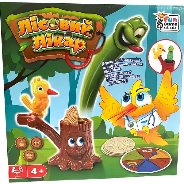 Игра детская Лесной врач 4FUN Game Club, фото №1 Игра детская Лесной врач 4FUN Game Club, фото №1