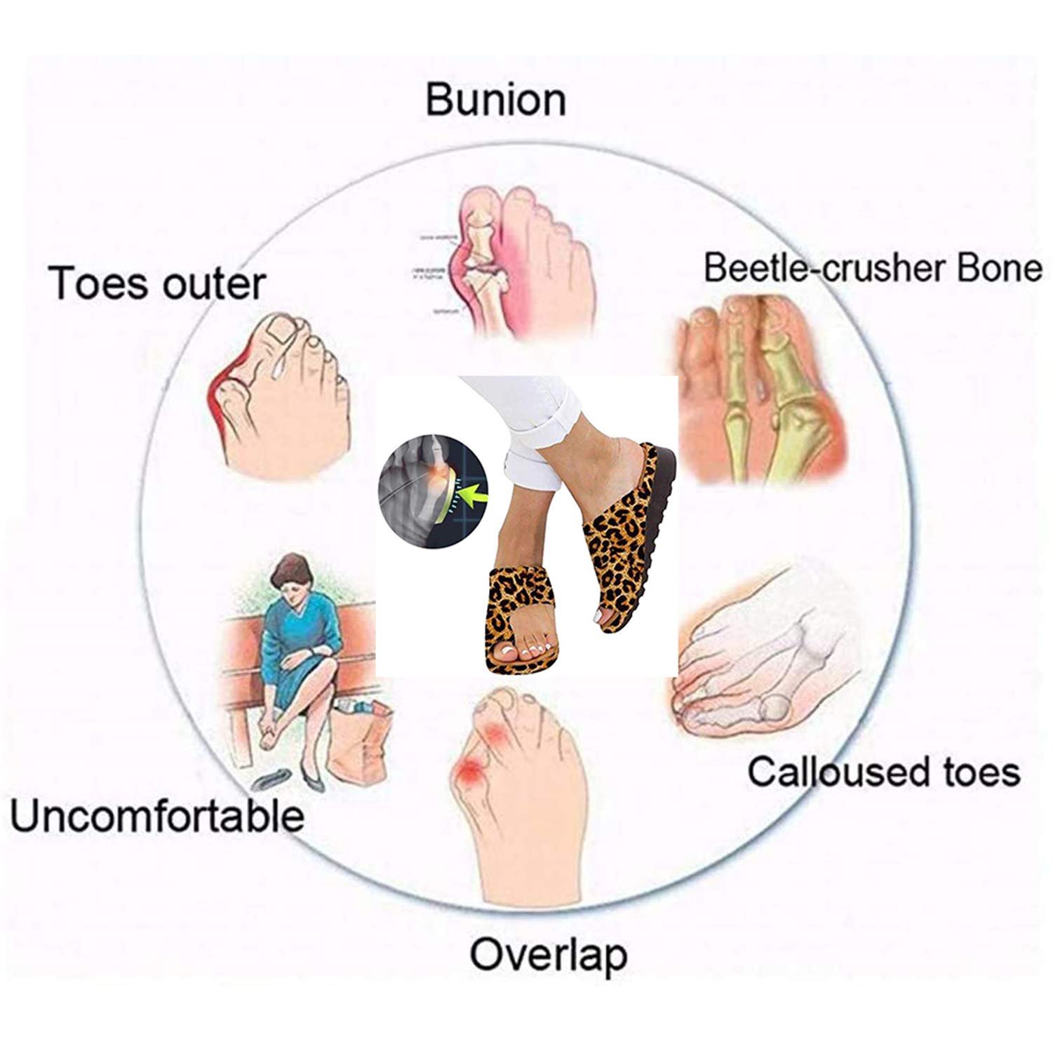 Женские Шлепанцы, фото №7