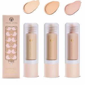 Тональний крем 3 Pack Long Wear Matte Finish Bottom Press Liquid Full Coverage - Фото 1