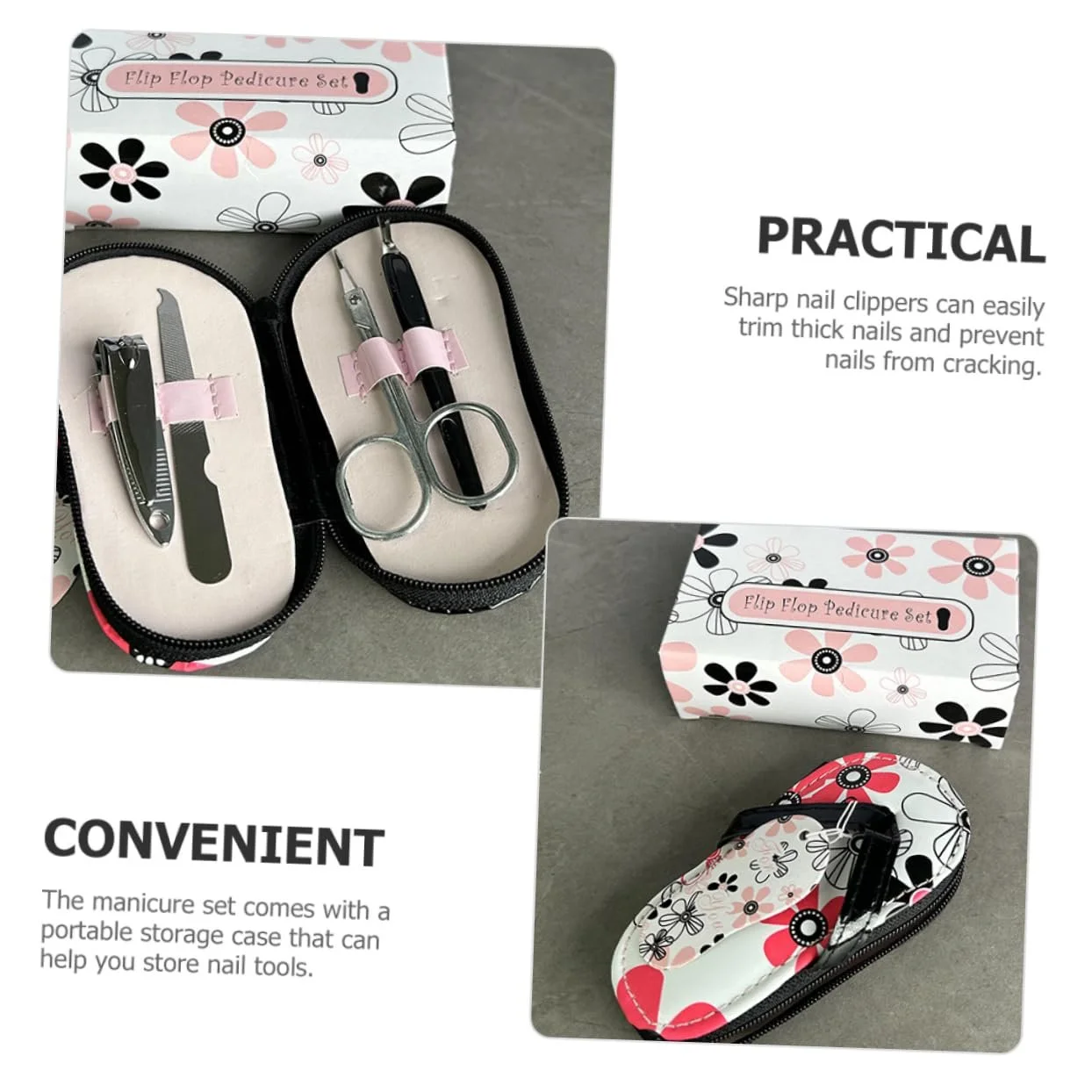 Набор для маникюра CALLARON, портативний і міцний, фото №7