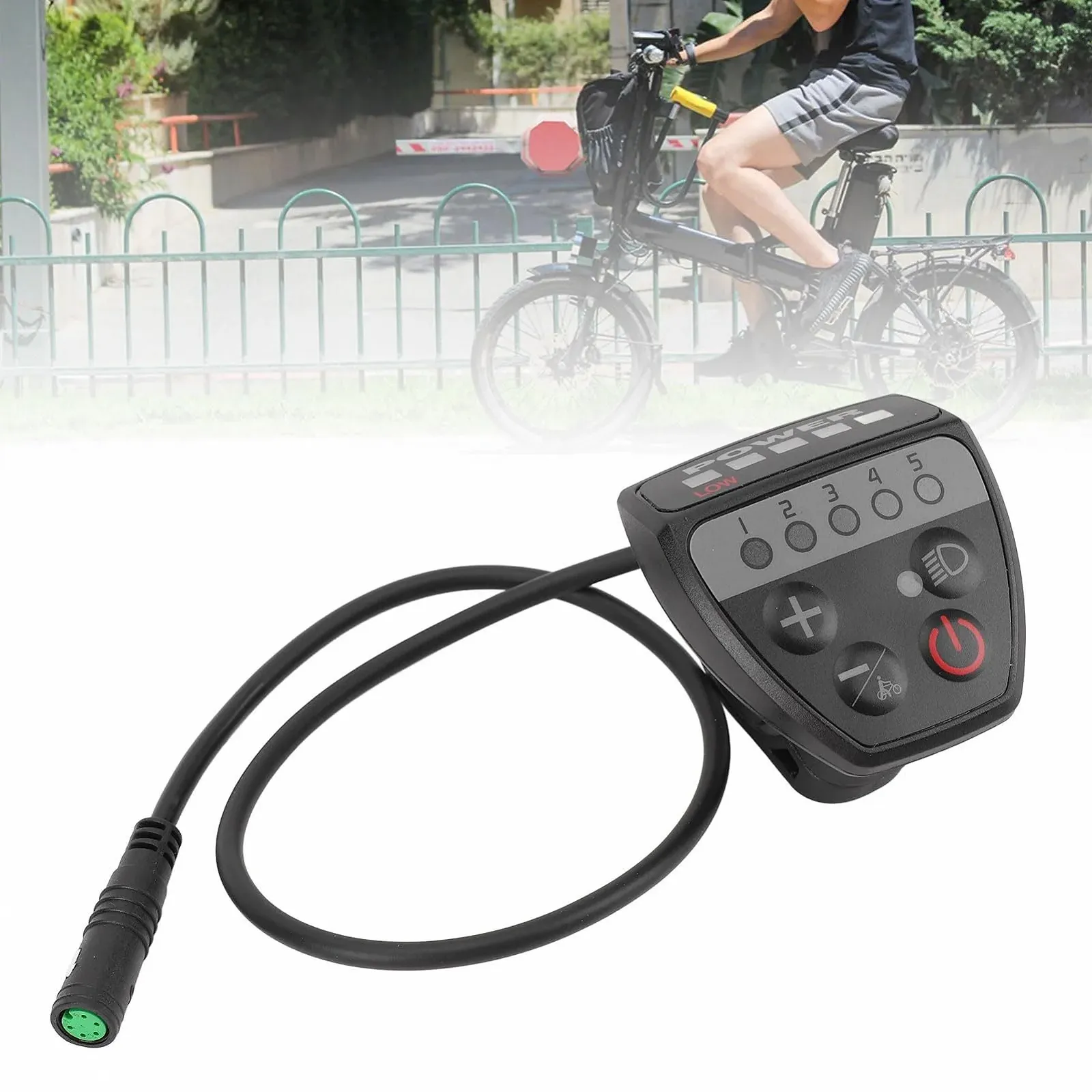 Панель дисплея электровелосипеда Middle Motor LED Display 24V 36V 48V, фото №6