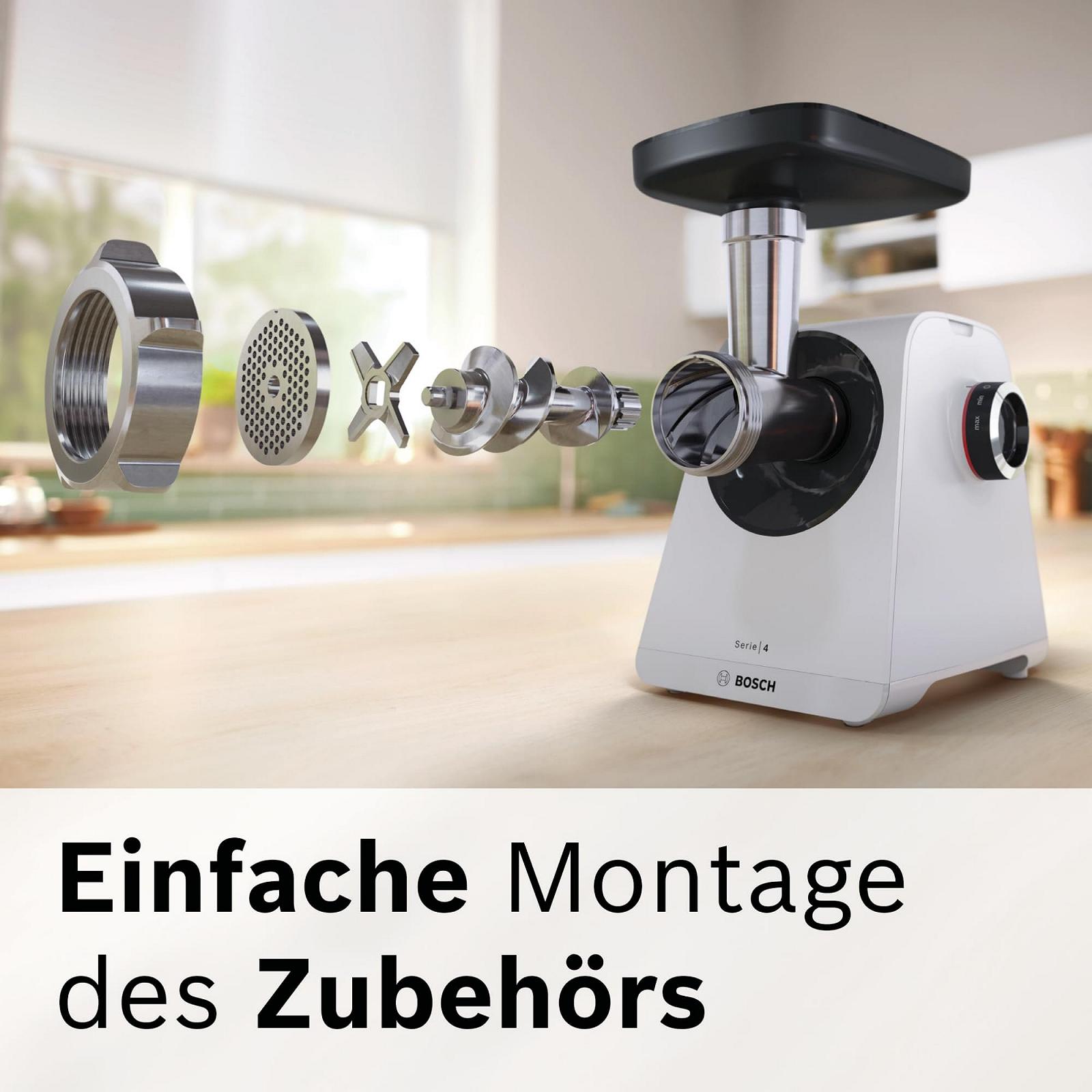 Двосторонній ніж Bosch Series 4 MWZS405K Size 5 Stainless Steel, фото №6