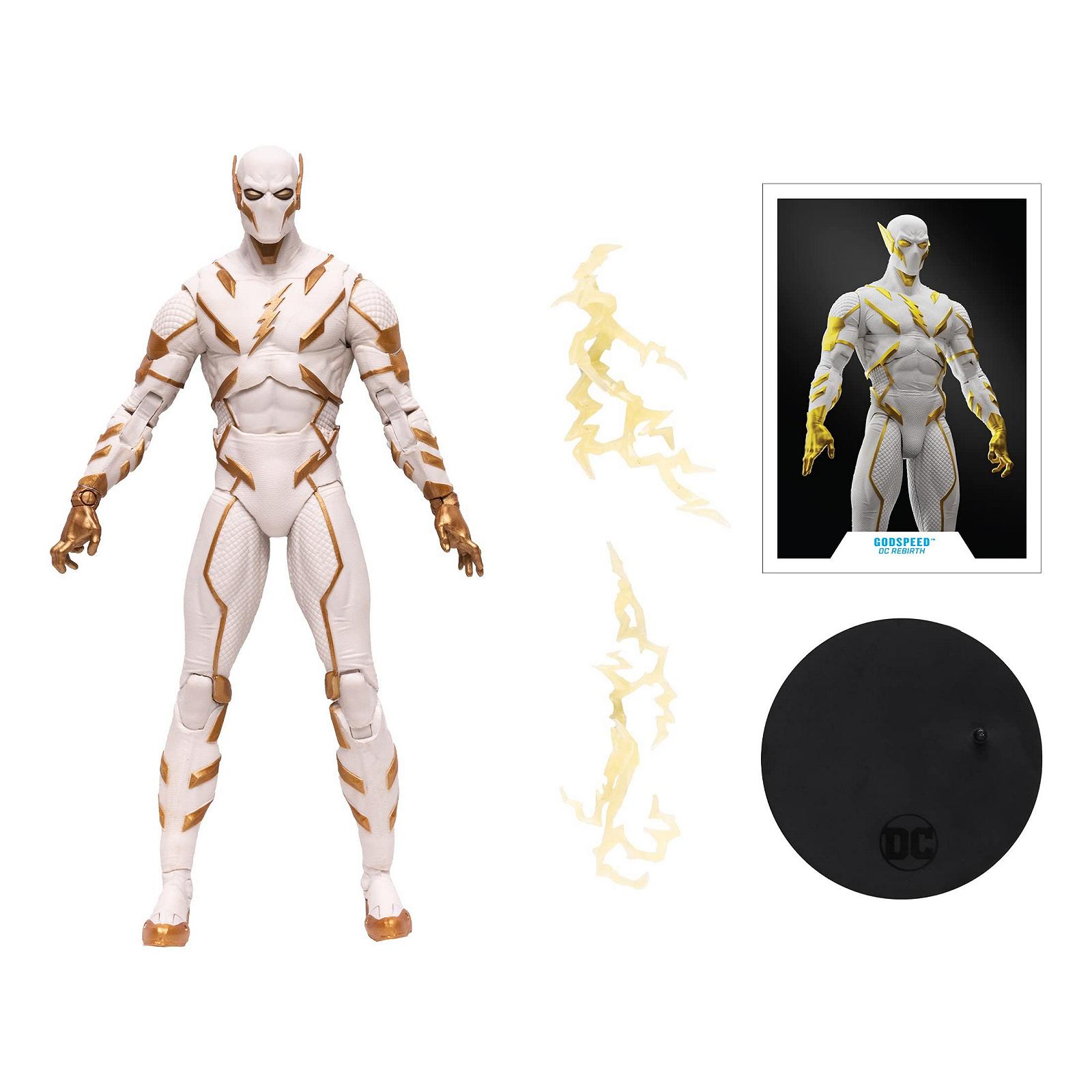 Екшн-фігурка McFarlane DC Multiverse Godspeed (DC Rebirth) 18 см, фото №4