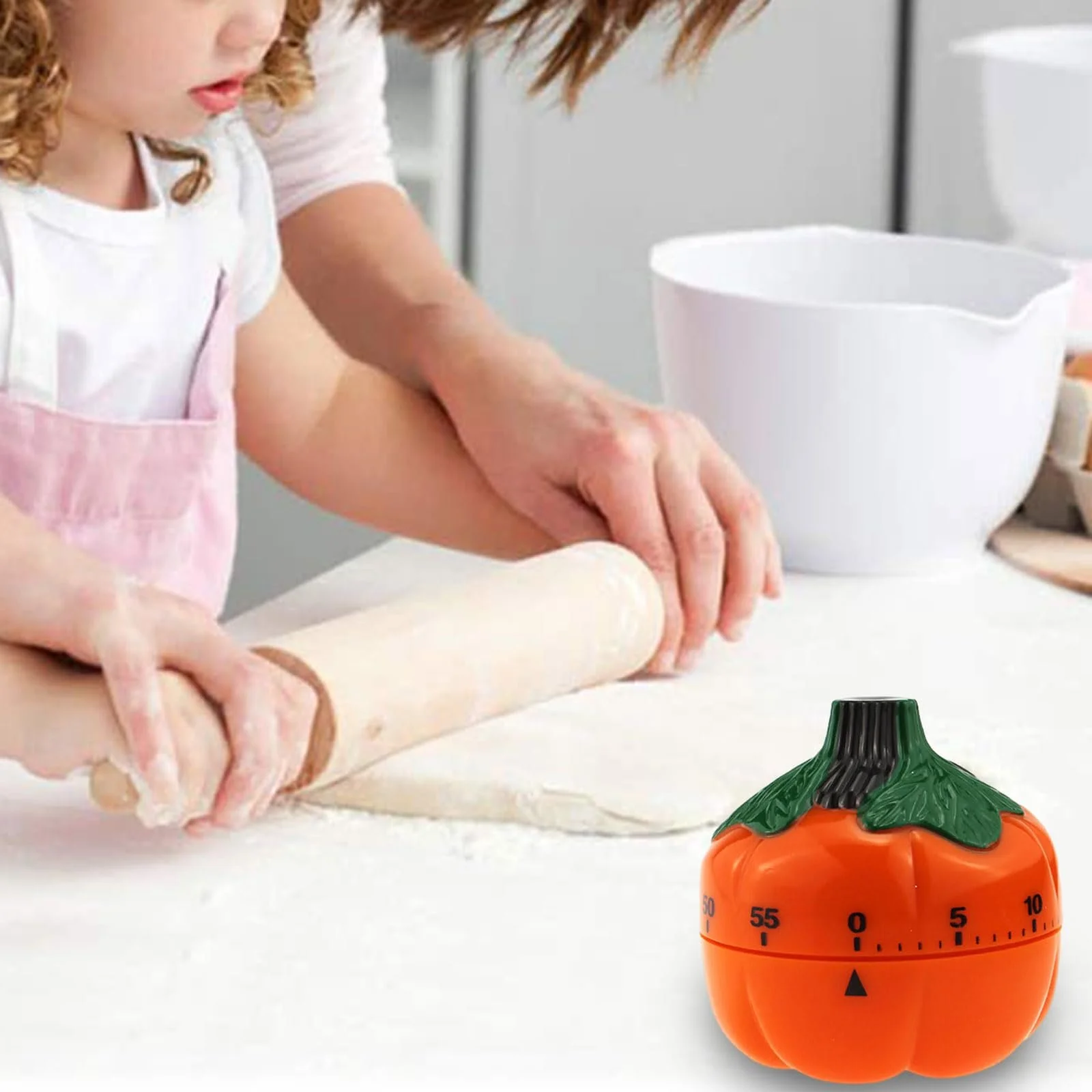 Механический кухонный таймер Halloween Pumpkin 60 минут Orange, фото №8 Механический кухонный таймер Halloween Pumpkin 60 минут Orange, фото №8