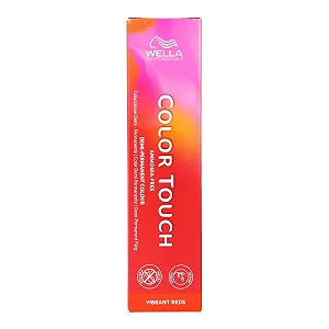 Напівперманентна фарба для волосся Wella Colour Touch Vibrant Reds 55/65 Інтенсивний Фіолетовий Червоний Коричневий 60 мл без аміаку - Фото 1