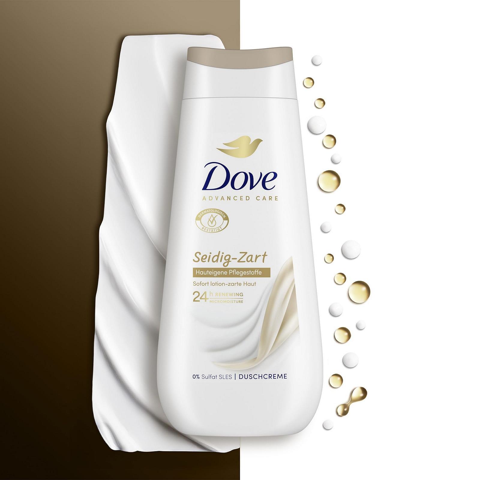 Крем-гель для душа Dove Advanced Care Silky Delicate 225 мл упаковка из 12 шт., фото №9