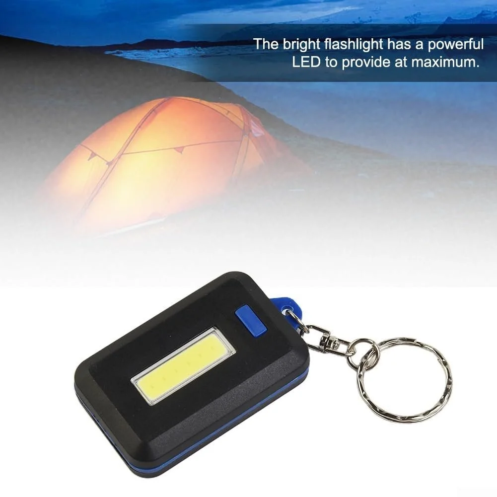 Міні ліхтарик LED брелок портативний, живлення від батарейок, 3 режими для кемпінгу, походів, риболовлі, прогулянок на природі компактний (Синій), фото №7 Міні ліхтарик LED брелок портативний, живлення від батарейок, 3 режими для кемпінгу, походів, риболовлі, прогулянок на природі компактний (Синій), фото №7