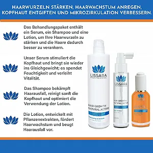 Шампунь Lissara 200 мл, Лосьйон 100 мл, Сироватка 50 мл synthetic.ua - Фото 1