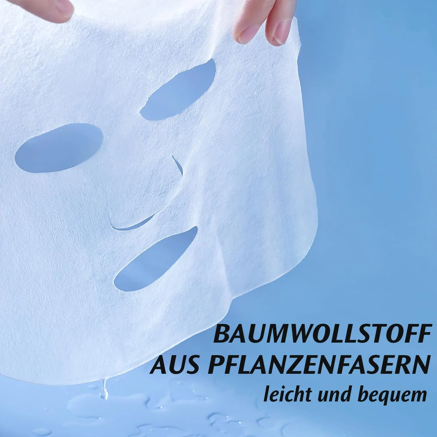 Тканевая Маска для Лица RAZUYEN Glow Effect (10 шт. в упаковке) с Розовой Водой, Ниацинамидом и Гиалуроновой Кислотой для Сухой, Бледной и Матовой Кожи, Восстанавливающая Увлажняющая Маска, фото №5