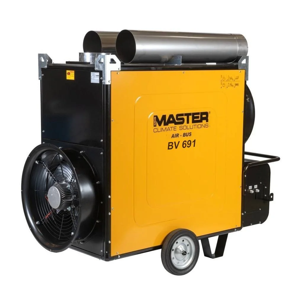 Дизельний обігрівач Master Heylo BV 691 - непрямого нагріву 225кВт, фото №3