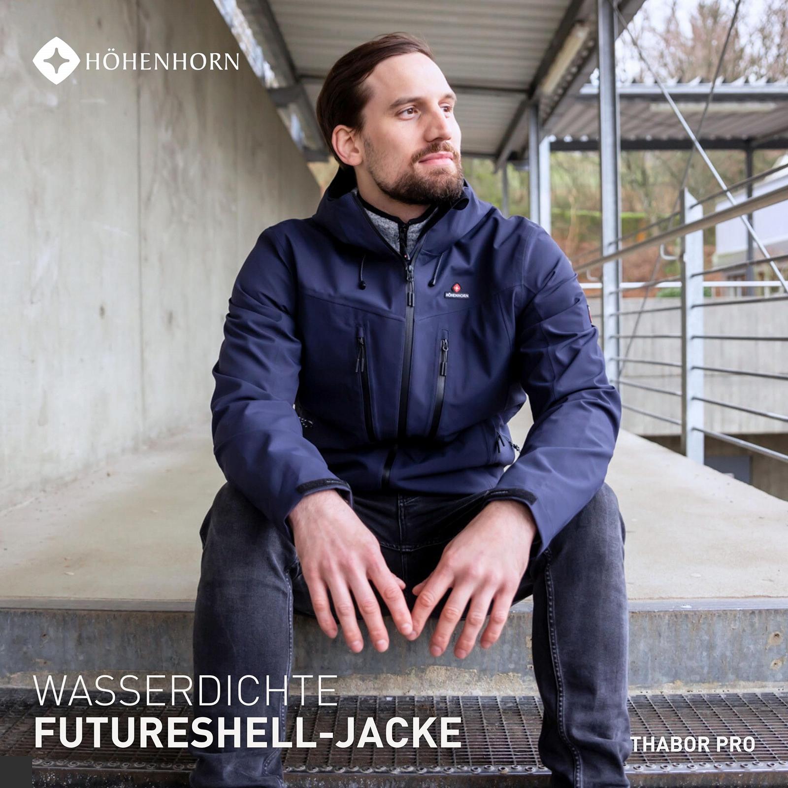 Куртка мужская Höhenhorn Thabor Pro Futureshell Вентилируемая, водонепроницаемая и дышащая, фото №5