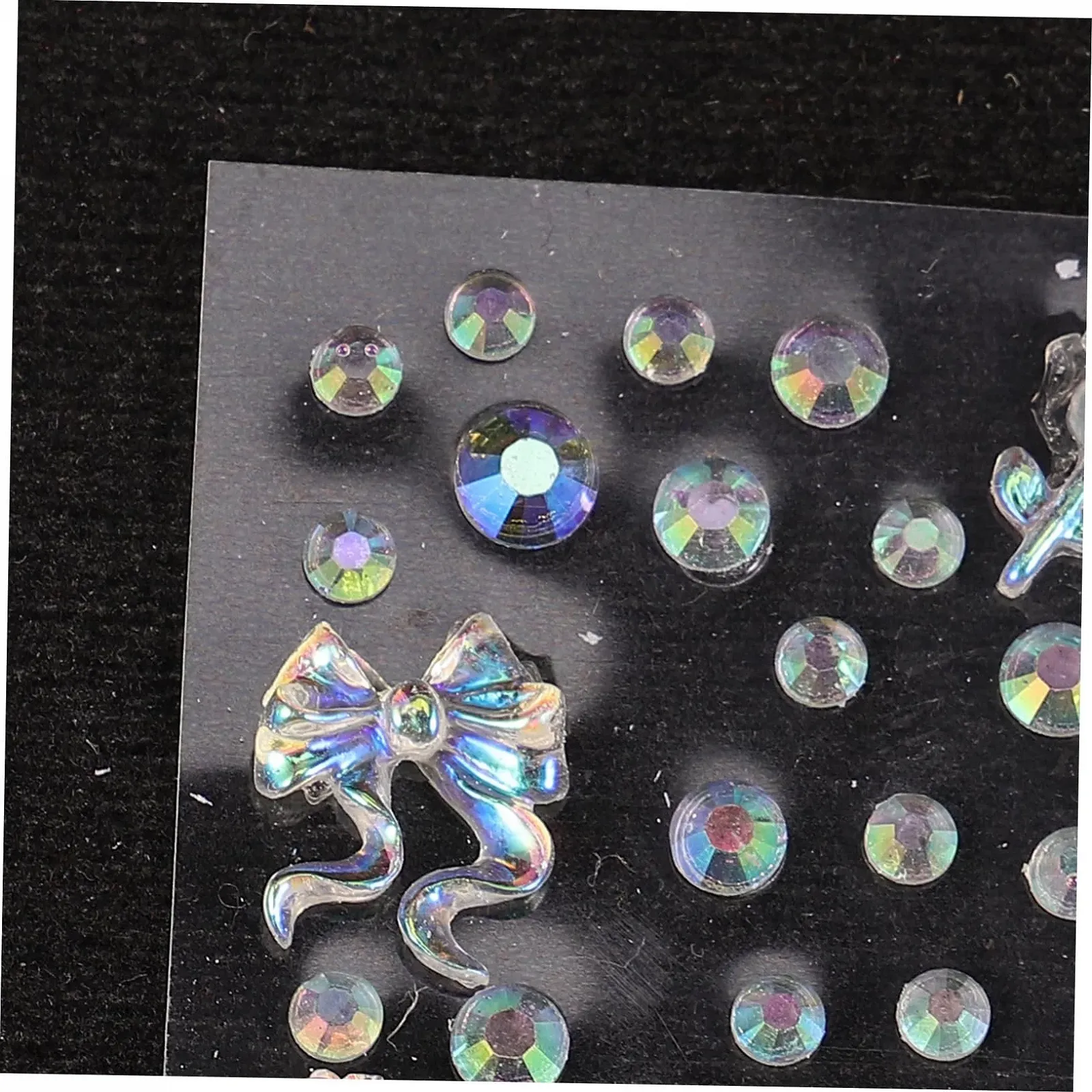 Стразы для ногтей Angoily 4bl". Цветка, самоклеящиеся, водостойкие, фото №2