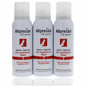 Настоянка для нігтів Allpresan Fuß Spezial No. 7 для чутливих до грибка нігтів 125 мл (3) - Фото 1