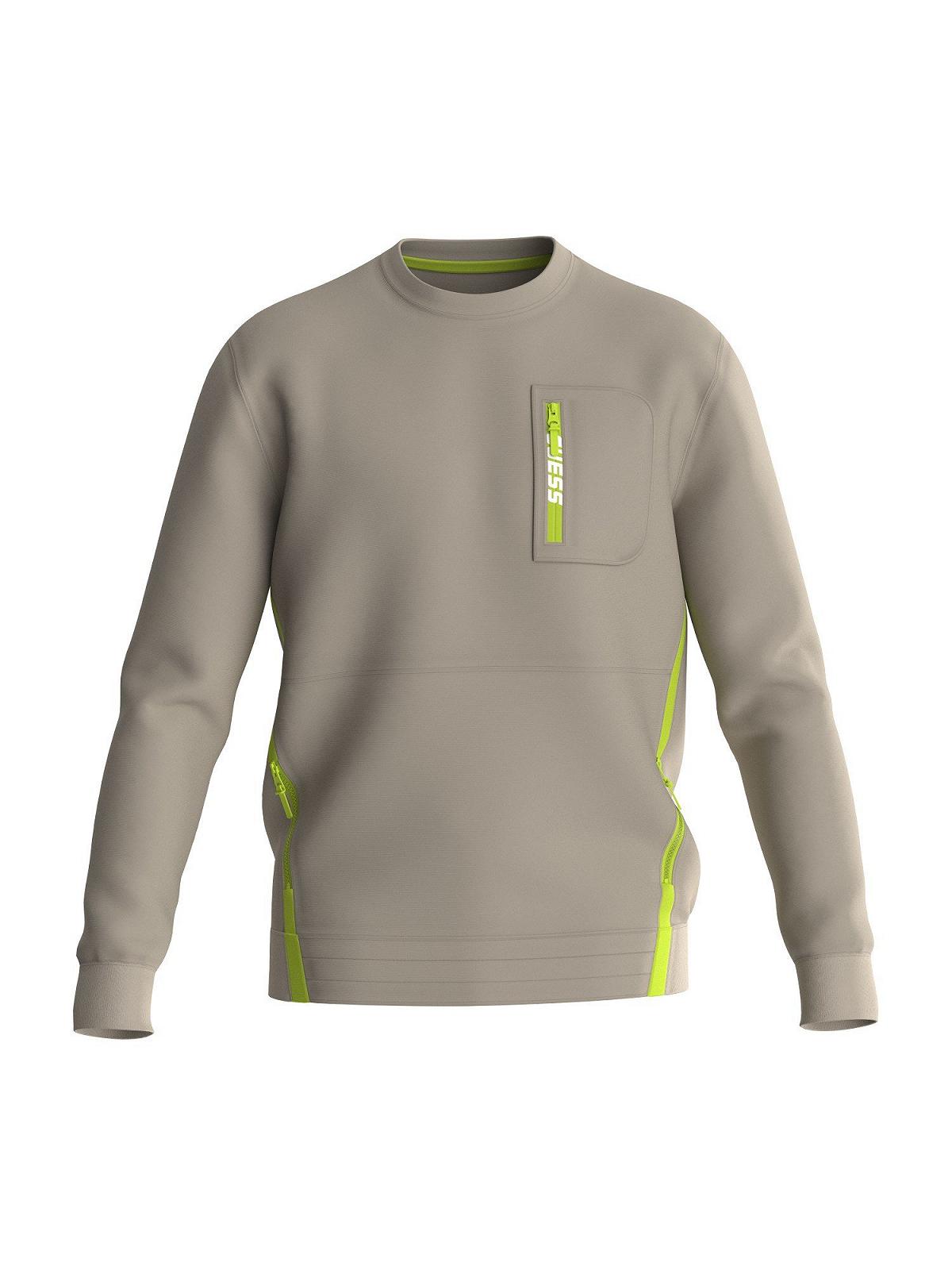 Чоловічий світшот GUESS пісочно-бежевий - M, фото №1