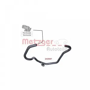 Шланг радіатора METZGER 2420087 для FORD synthetic.ua - Фото 1