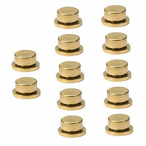 Стразы для ногтей Ось вращения Медный золотой, пачка - Фото 1