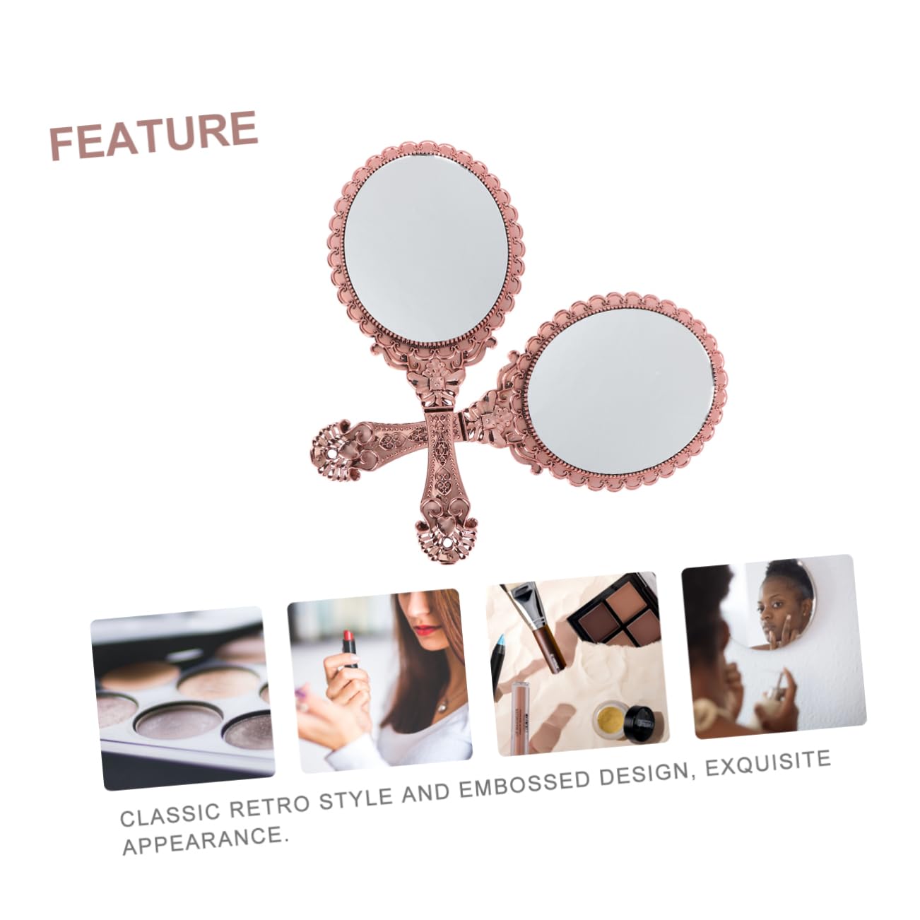 Люстерко Angoily вінтажне 4 шт., фото №4 Люстерко Angoily вінтажне 4 шт., фото №4