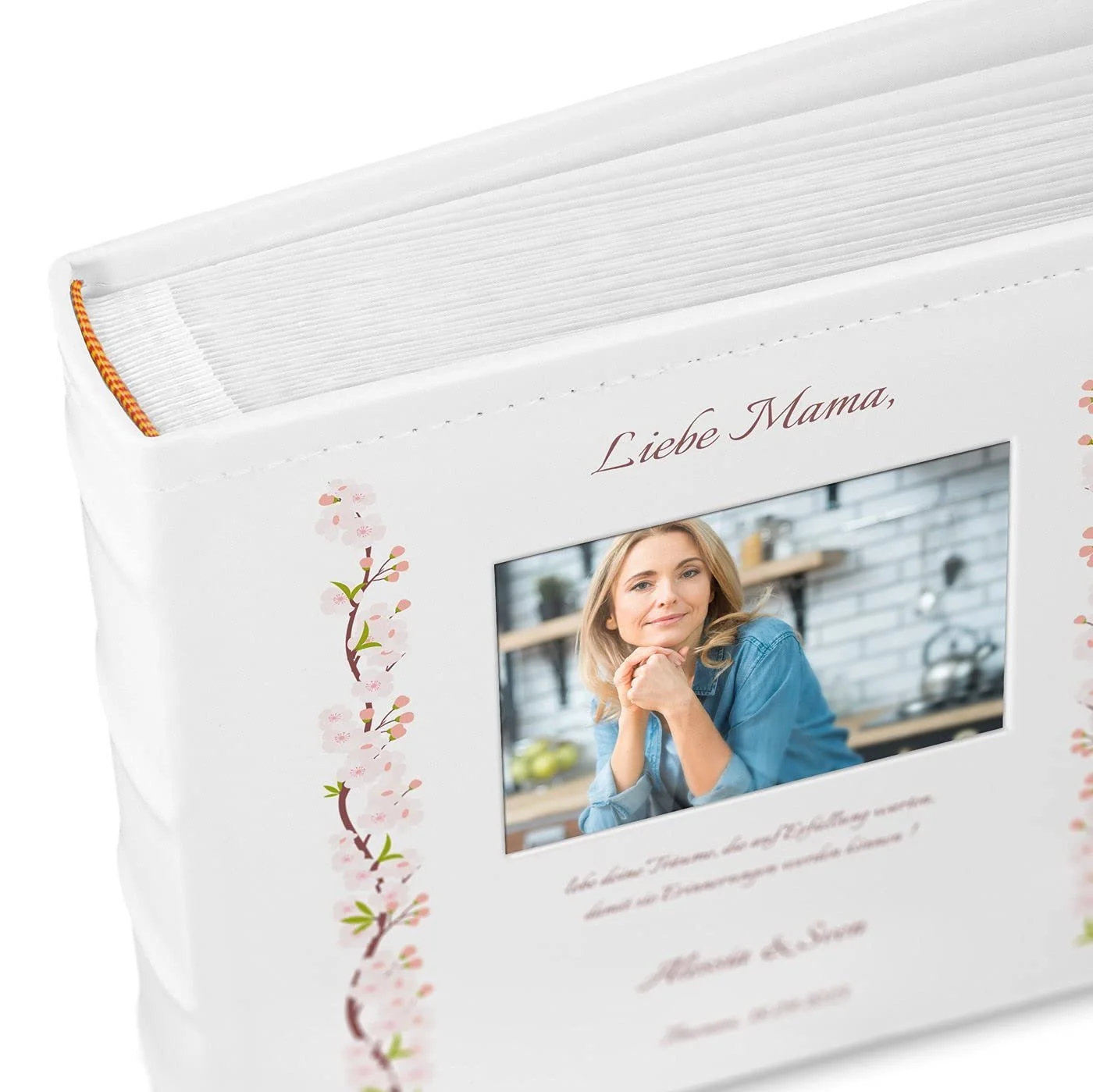 Альбом для вклеивания Maverton Dreams 21 x 22 см Белый для 200 Фотографий 10 x 15 с печатью, фото №9