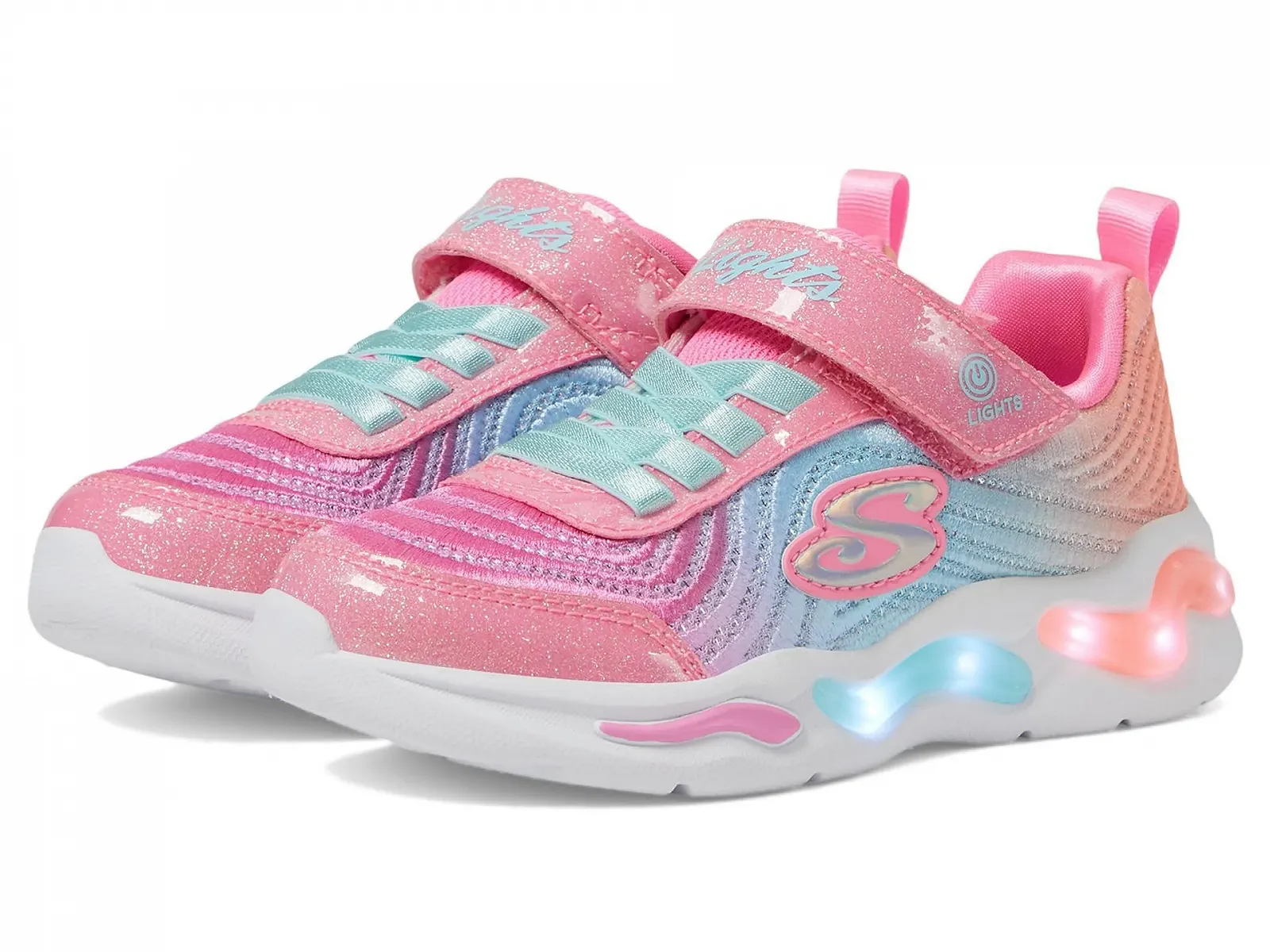 Кроссовки Skechers Girls' 302478n Pklv, фото №3