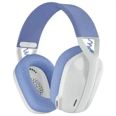 Наушники Logitech G435 Lightspeed Wireless Gaming Headset White (981-001074), фото №1