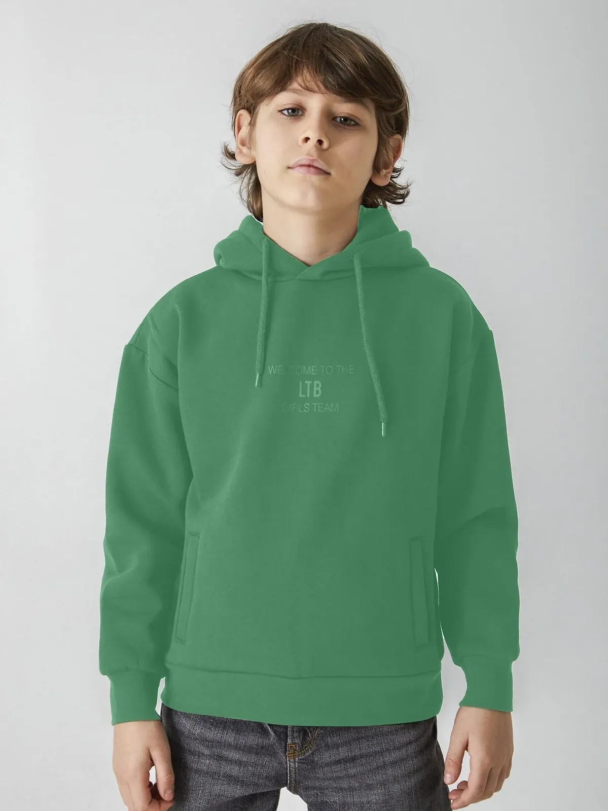 Толстовка LTB Jeans Tebeze для дівчат, розмір 152 см, зелена, фото №2