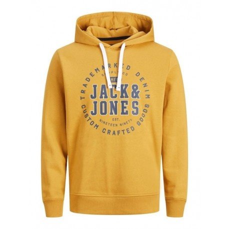 Худі JJSTAMP SWEAT HOOD 12211551-Harvest Gold Jack&Jones Жовтий XL, фото №1