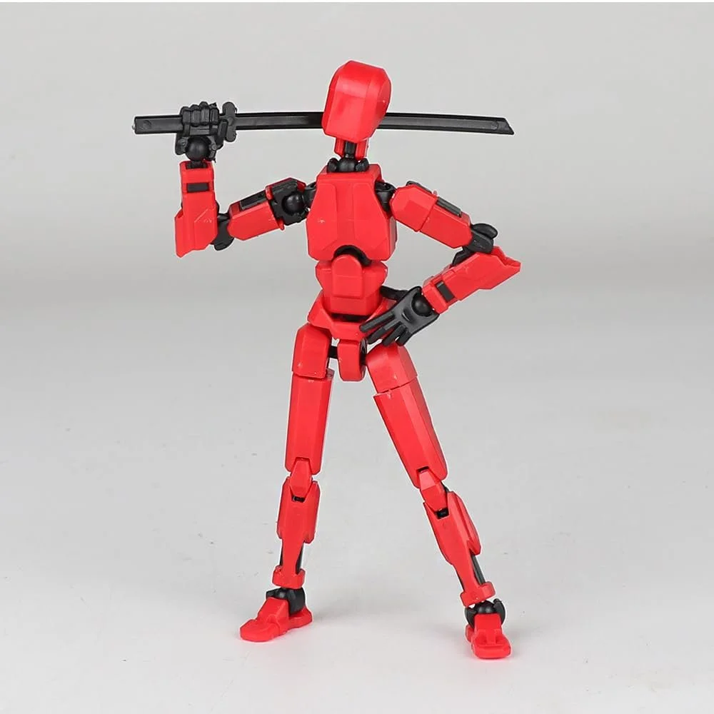 Набор фигурок YGCHEN T13 Action Figure Dummy 13 3D-печать Подвижные 2 шт 4 оружия 3 типа рук, фото №2