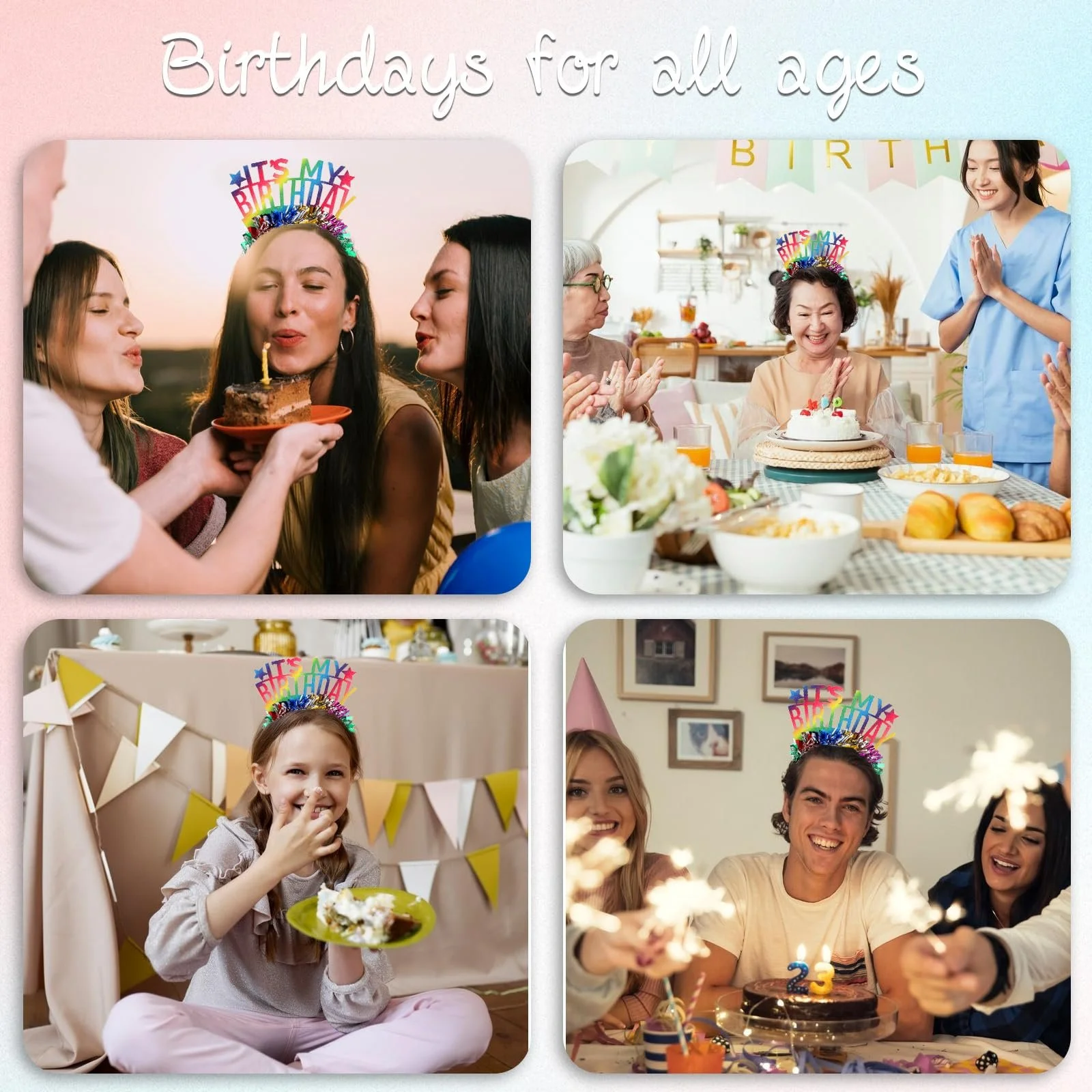 Обруч На День Рождения Радужный, фото №6 Обруч На День Рождения Радужный, фото №6