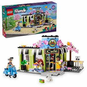 Конструктор LEGO Friends 42618 Кафе Хартлейк-Сіті з міні-фігурками та собакою - Фото 1