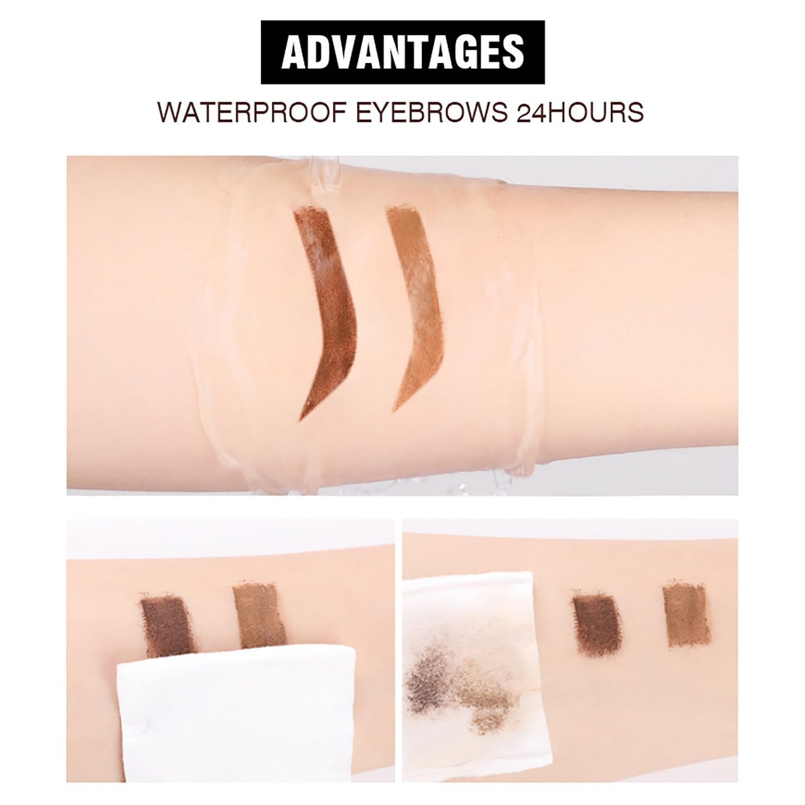 Гель для брів Poo4kark Long Acting Liquid Eyebrow Gel для жінок 4 мл (B, 3x10.7 см), фото №2 Гель для брів Poo4kark Long Acting Liquid Eyebrow Gel для жінок 4 мл (B, 3x10.7 см), фото №2