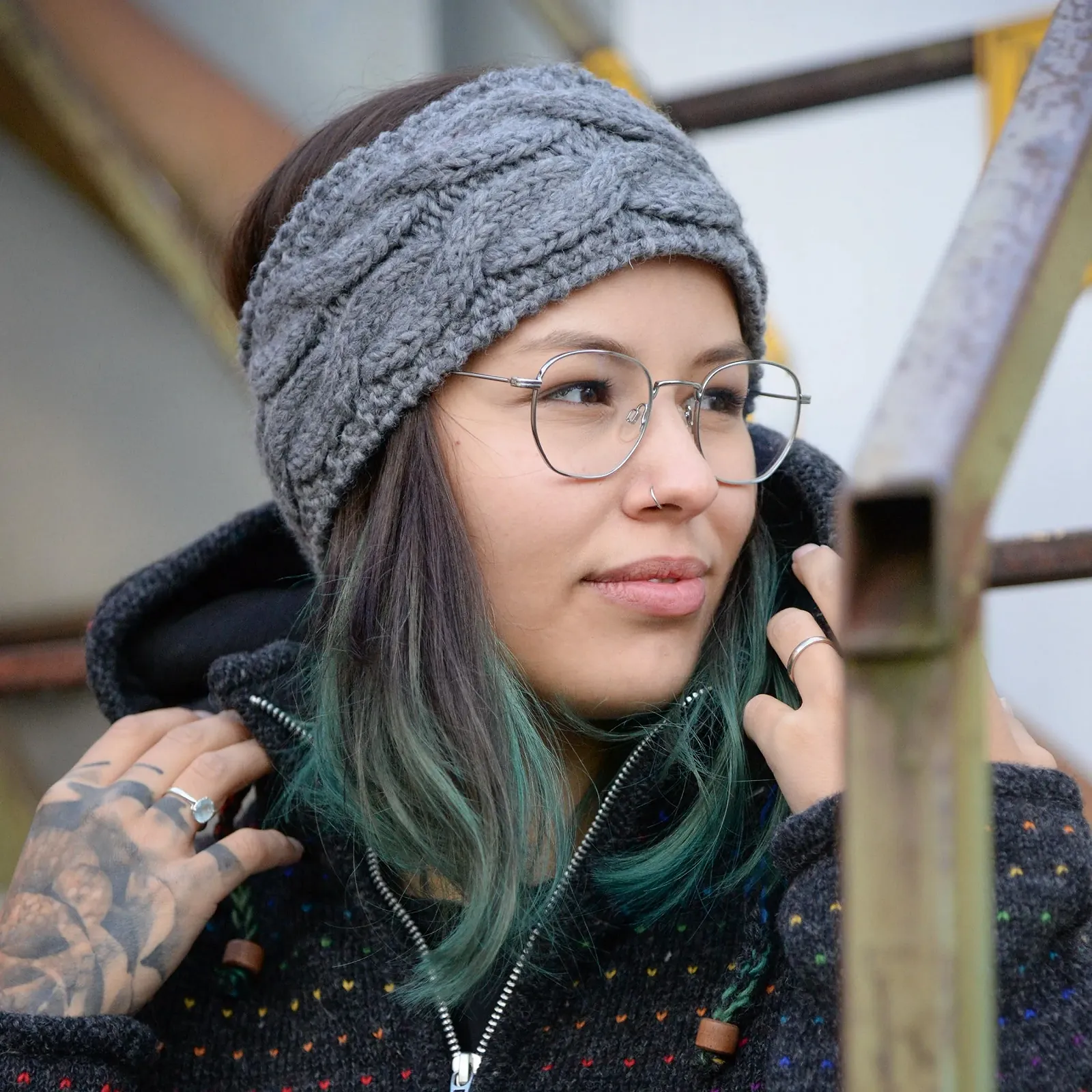 В'язана Пов'язка McRon Kathrine 3311 Жіноча Сливовий, фото №3 В'язана Пов'язка McRon Kathrine 3311 Жіноча Сливовий, фото №3