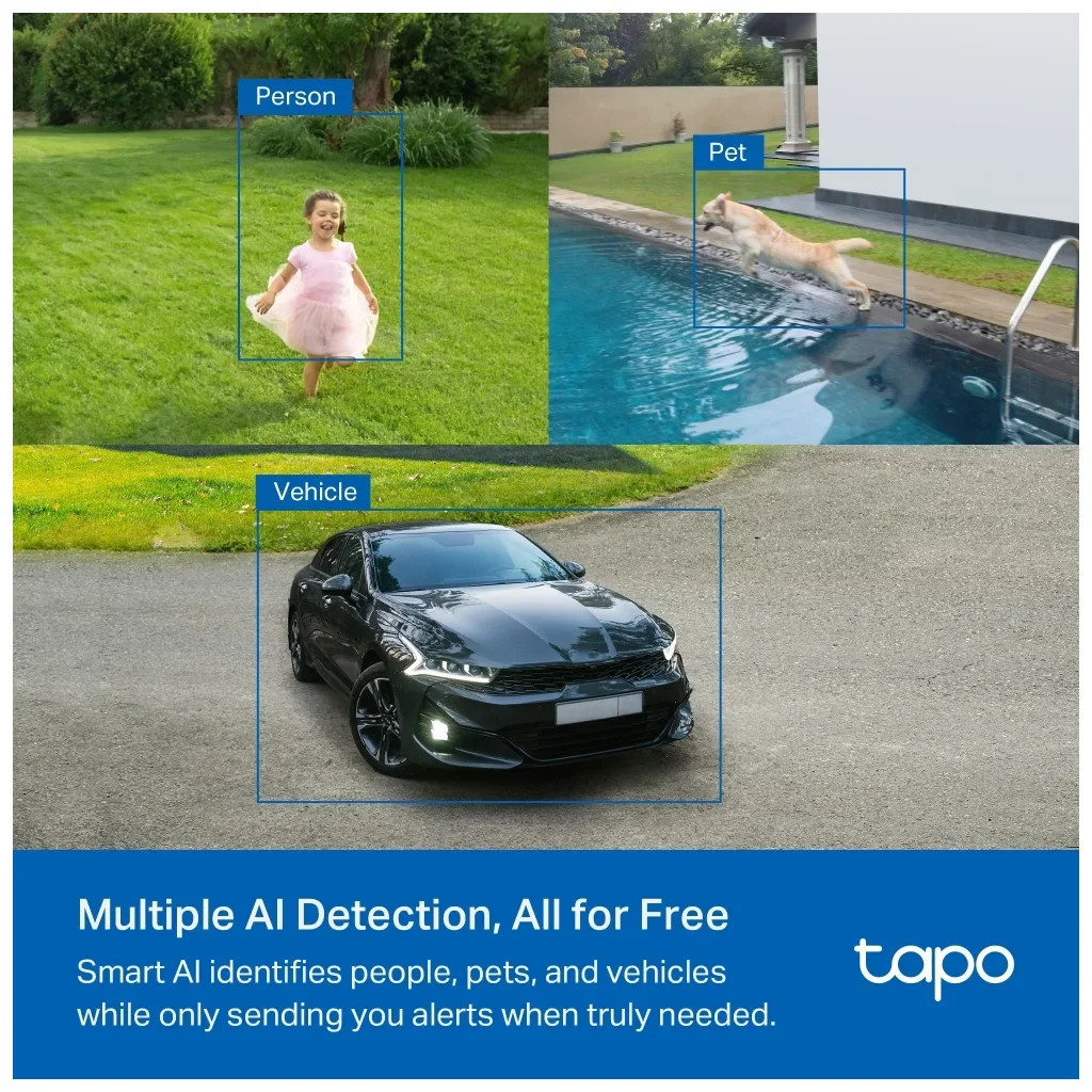 Камера видеонаблюдения TP-Link TAPO-C425-KIT, фото №6 Камера видеонаблюдения TP-Link TAPO-C425-KIT, фото №6