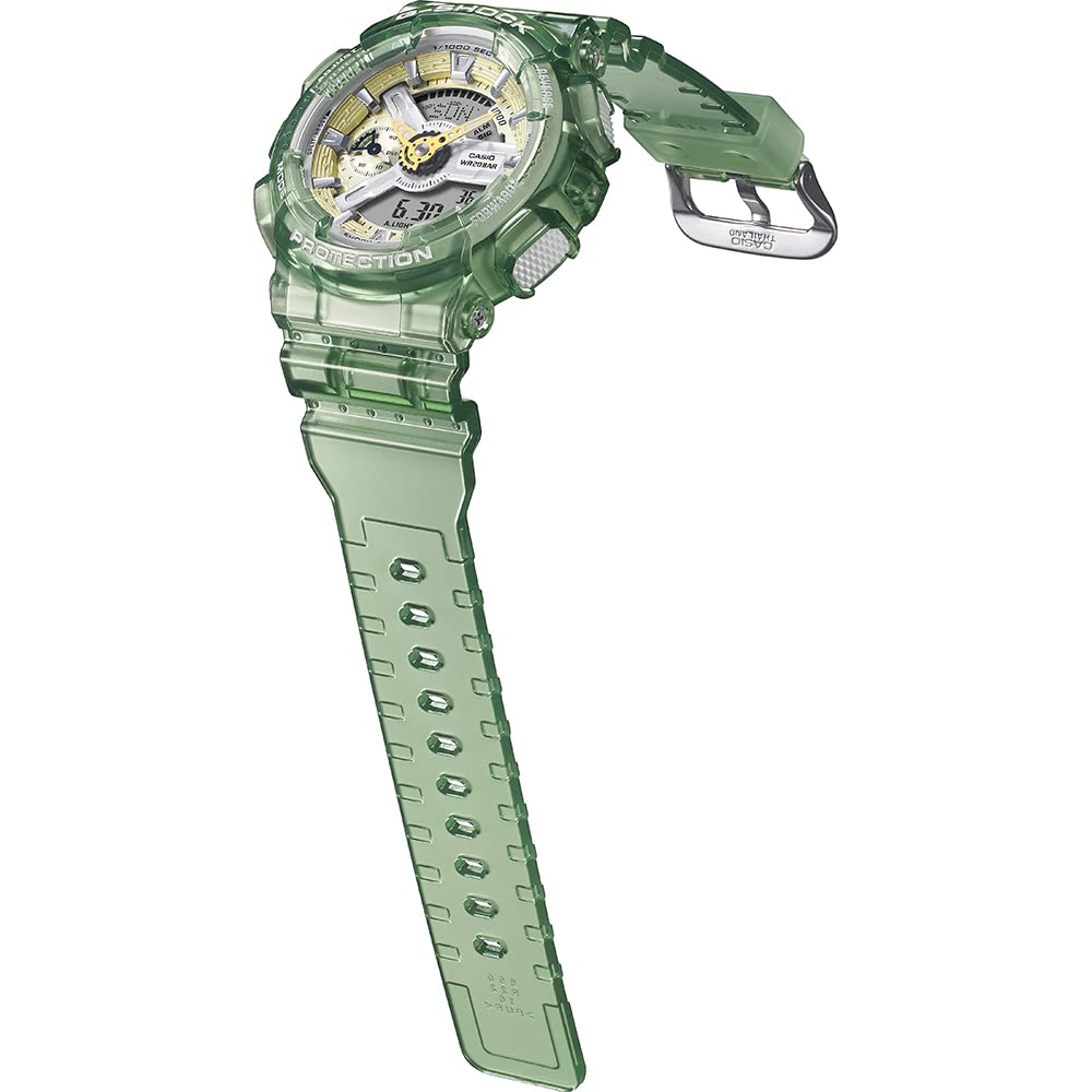 Годинник Casio G-SQUAD GMA-S110GS-3AER для дітей діаметр 46 мм прозорий, фото №2