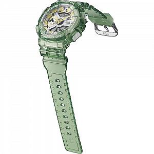 Годинник Casio G-SQUAD GMA-S110GS-3AER для дітей діаметр 46 мм прозорий synthetic.ua - Фото 1