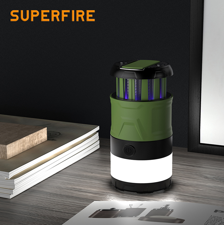 Фонарь кемпинговый аккумуляторный T15 SuperFire 350 Lumen, фото №6
