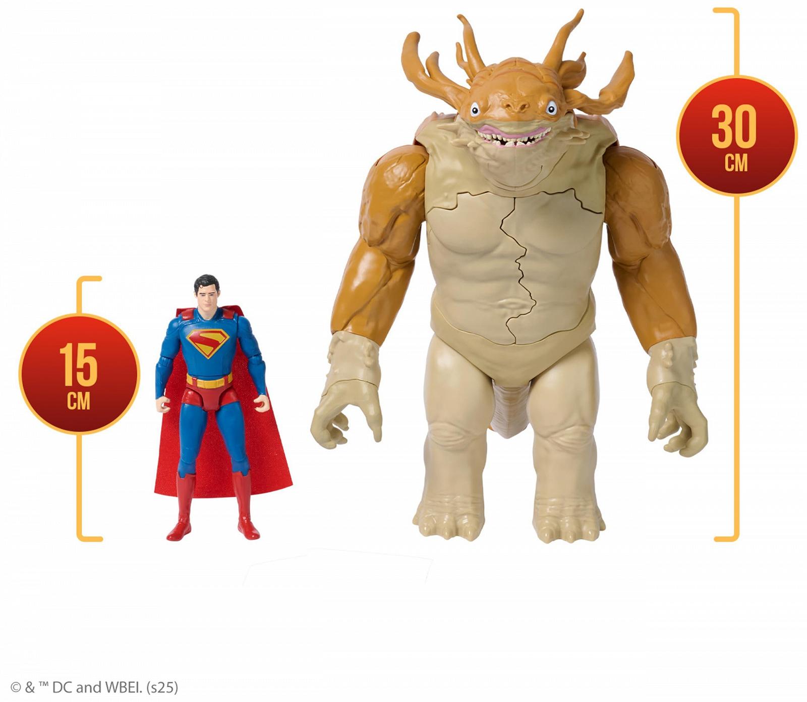 Ігровий набір DC Comics Супермен проти Кайдзю, фігурка Кайдзю 30 см, фігурка Супермена 15 см, фото №3