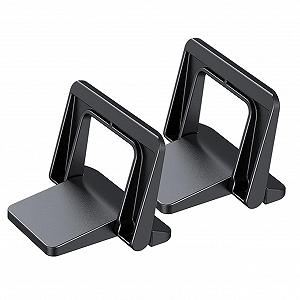 Підставка для ноутбука складана ергономічна PC матеріал трикутна конструкція чорна